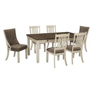 Signature Design by Ashley Bolanburg D647D3 7 pc Dining Set (Dining Room)