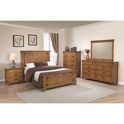 Coaster Furniture Brenner 205261Q 7 pc Queen Panel  Bedroom Set