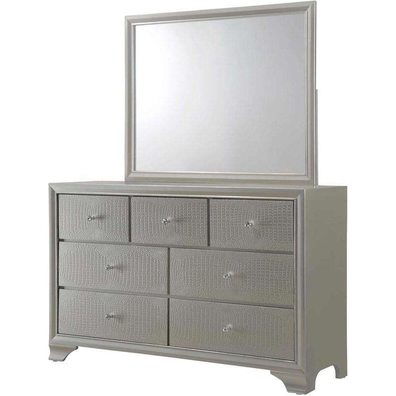 Large Picture of Lyssa B4300 7 pc Queen Panel Bedroom Set