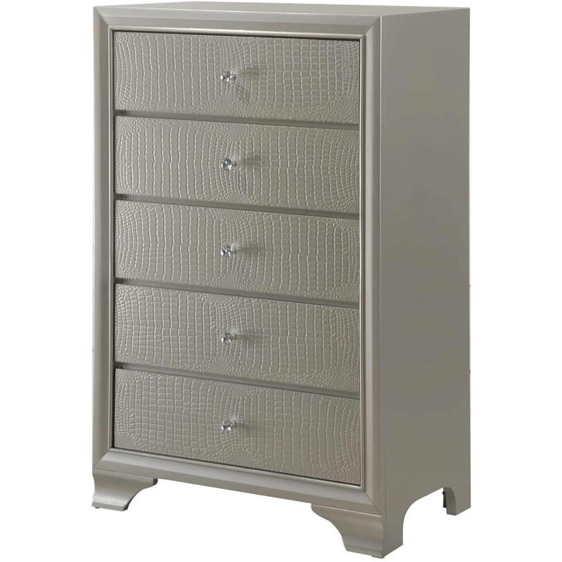Large Picture of Lyssa B4300 7 pc Queen Panel Bedroom Set
