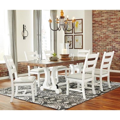Signature Design by Ashley Valebeck D546D6 7 pc Dining Set