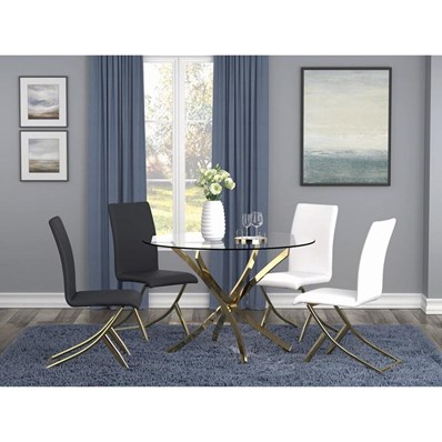 Coaster Furniture Chanel 5 pc Dining Set