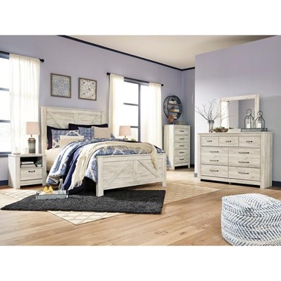 Signature Design by Ashley Bellaby B331 7 pc Queen Panel Bedroom Set