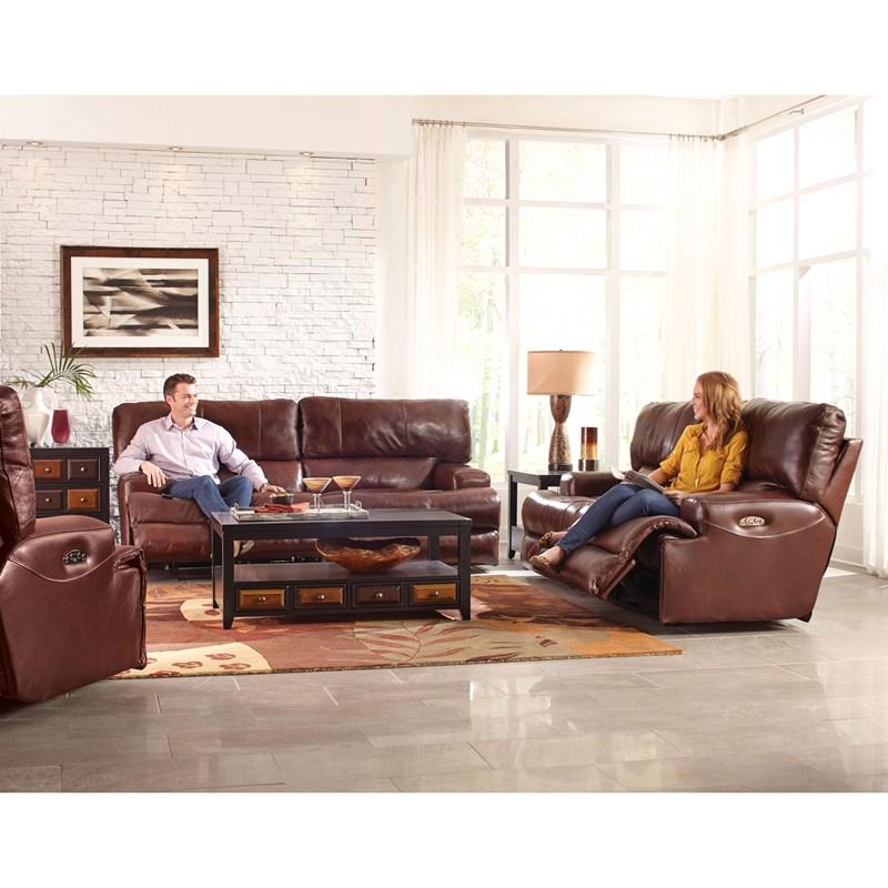 Large Picture of Wembley 458 2 pc Reclining Living Room Set