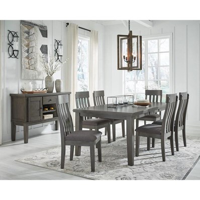 Signature Design by Ashley Hallanden D589D6 7 pc Dining Set