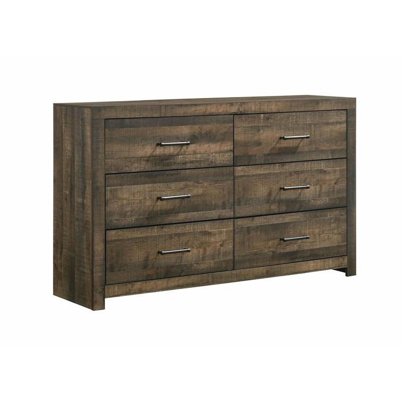 Large Picture of Bailey BY500 6 pc Queen Bookcase Bedroom Set