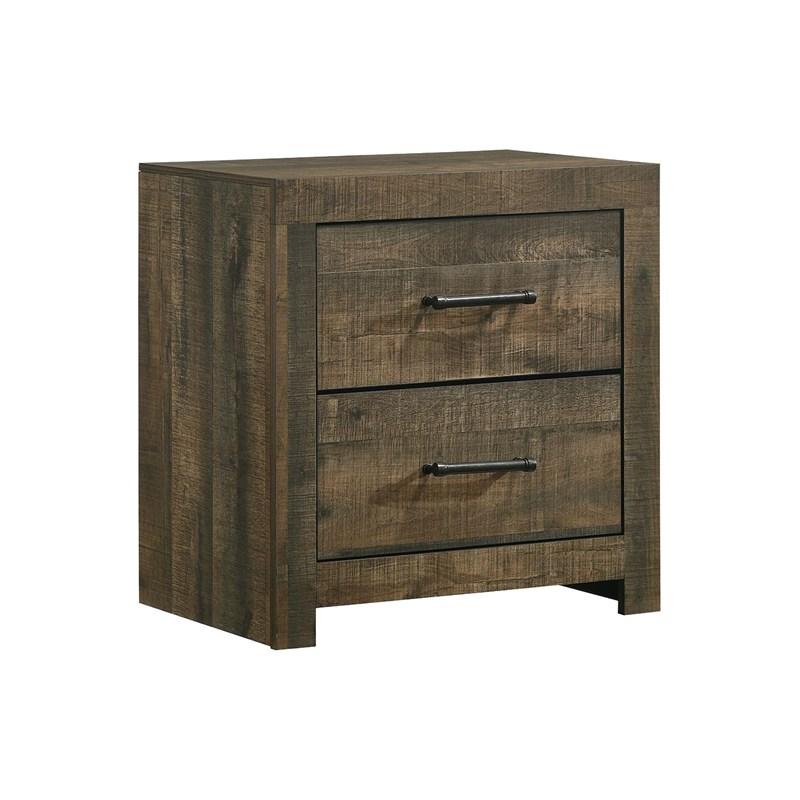 Large Picture of Bailey BY500 6 pc Queen Bookcase Bedroom Set