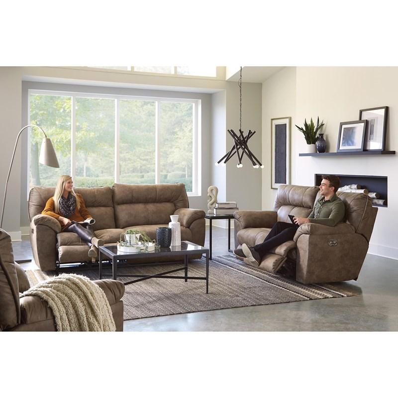 Large Picture of Hollins 6265 3 pc Power Reclining Living Room Set