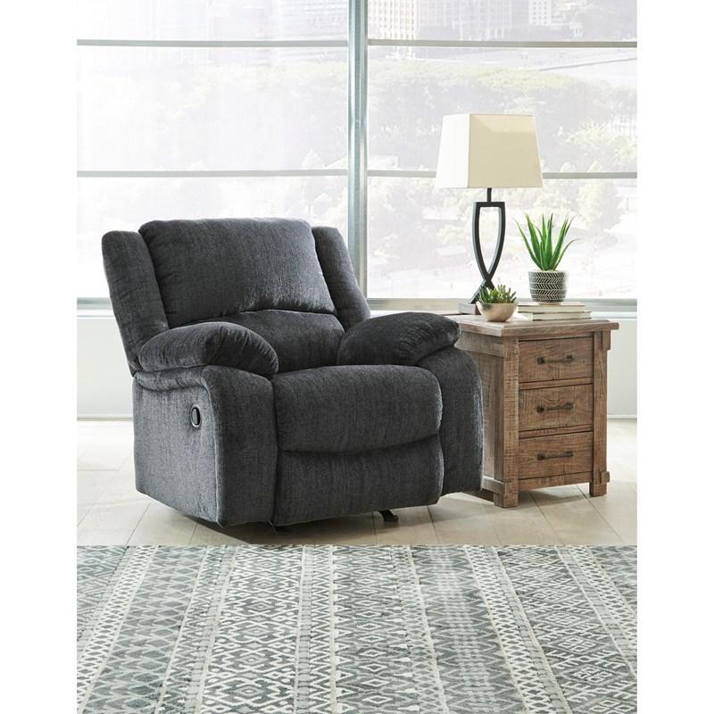 Large Picture of Draycoll 76504U4 3 pc Reclining Living Room Set
