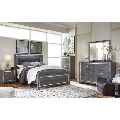Signature Design by Ashley Lodanna B214 6 pc Queen Panel Bedroom Set