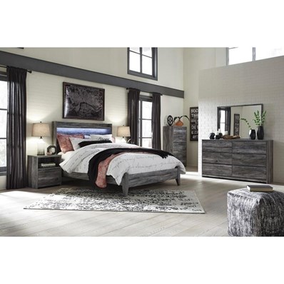 Signature Design by Ashley Baystorm B221 6 pc Queen Panel Bedroom Set