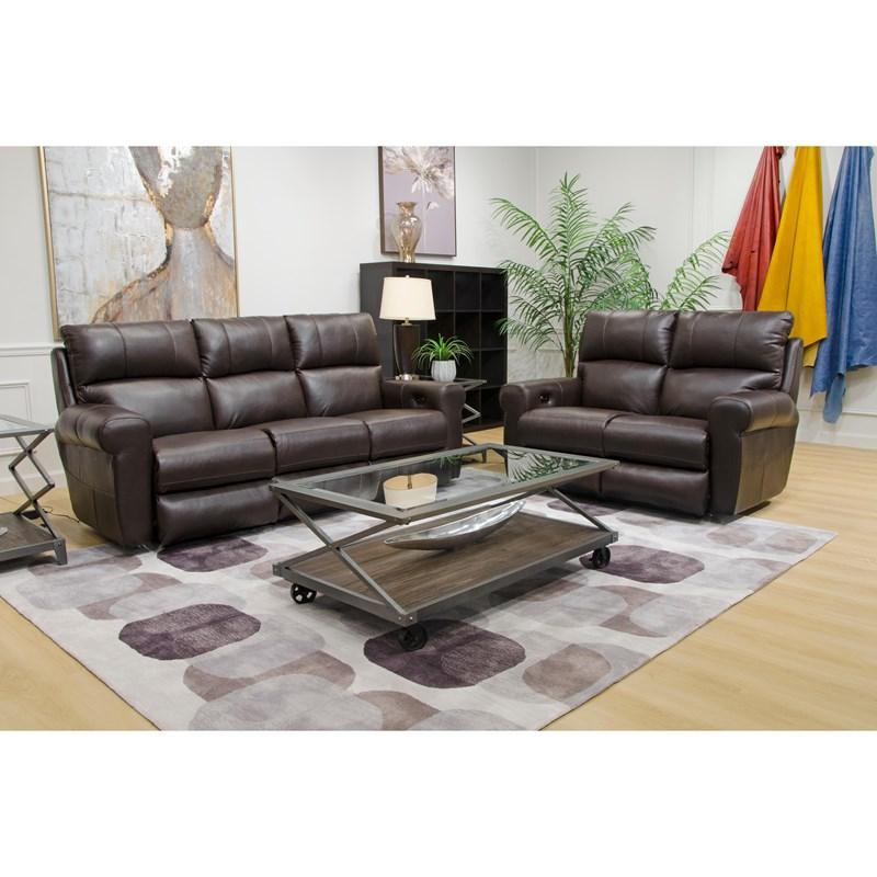 Large Picture of Torretta 2 pc Power Reclining Living Room Set