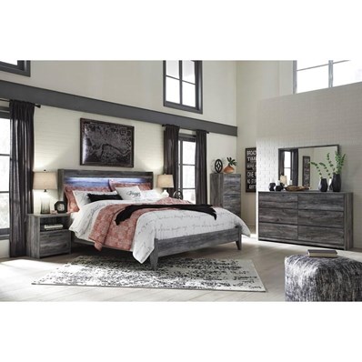 Signature Design by Ashley Baystorm B221B17 6 pc Queen Panel Bedroom Set