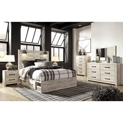 Signature Design by Ashley Cambeck B192B51 6 pc Queen Panel Storage Bedroom Set
