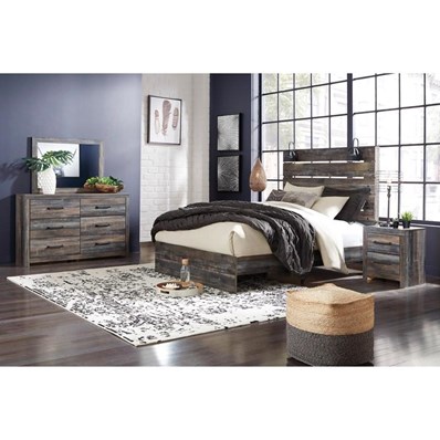 Signature Design by Ashley Drystan B211 6 pc Queen Panel Bedroom Set