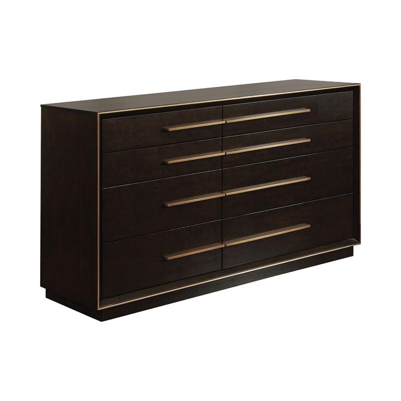 Large Picture of Durango 223261Q-S4 6 pc Queen Panel Bedroom Set
