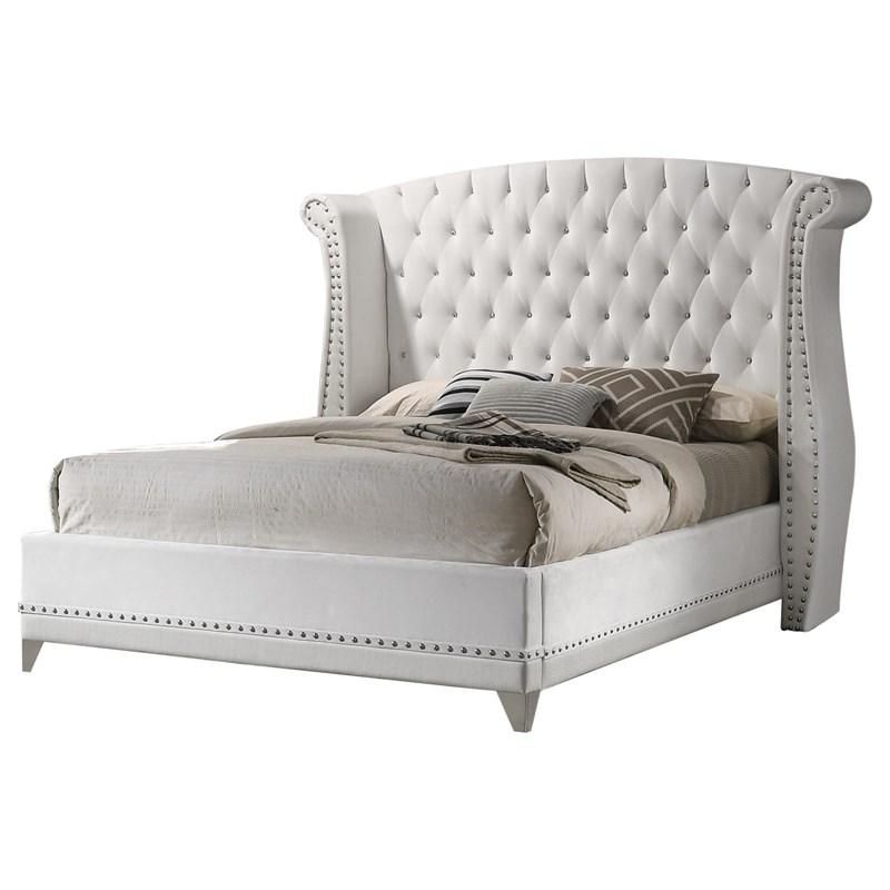 Large Picture of Barzini 300843KE-S5 7 pc King Platform Bedroom set