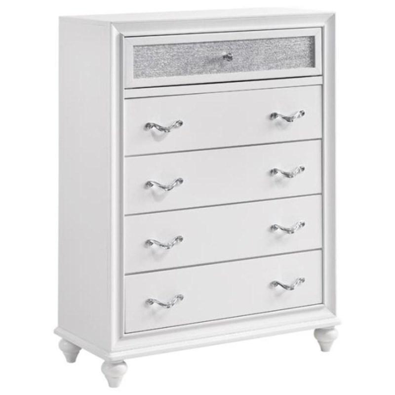 Large Picture of Barzini 300843KE-S5 7 pc King Platform Bedroom set