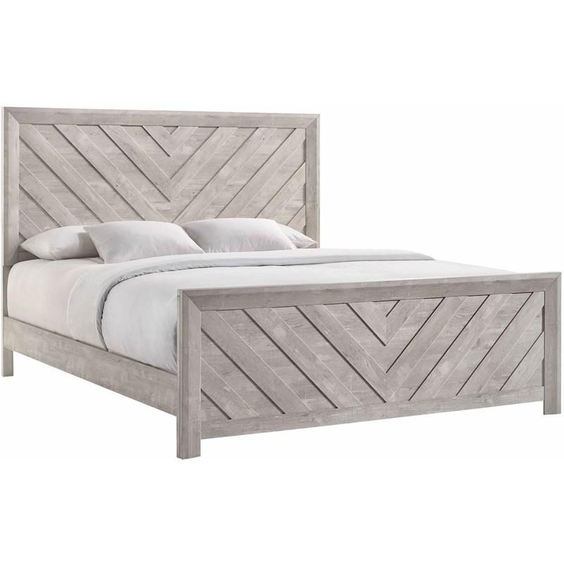 Large Picture of Ellen EL700 7 pc King Panel Bedroom Set