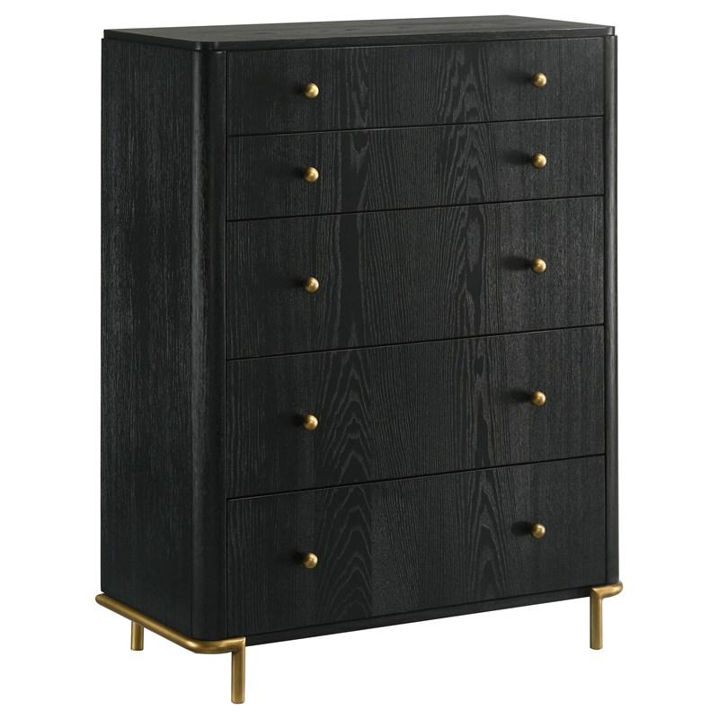 Large Picture of Arini 224330KE-S5 7 pc King Panel Bedroom Set