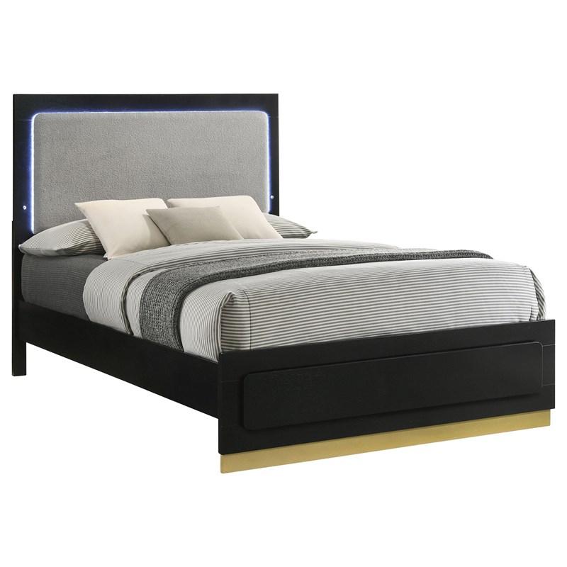 Large Picture of Caraway 224781Q-S5 7 pc Queen Panel Bedroom Set