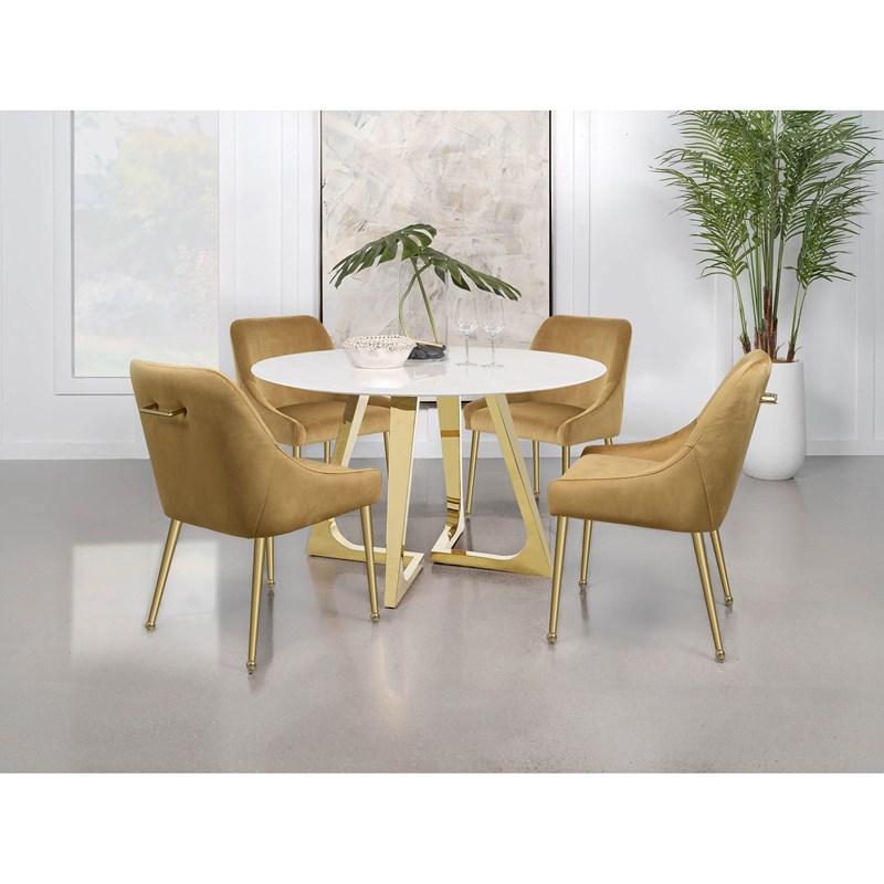 Large Picture of Gwynn 5 pc Dining Set