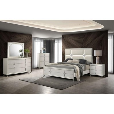 Coaster Furniture Olivia 224951Q-S5 7 pc Queen Panel Bedroom Set