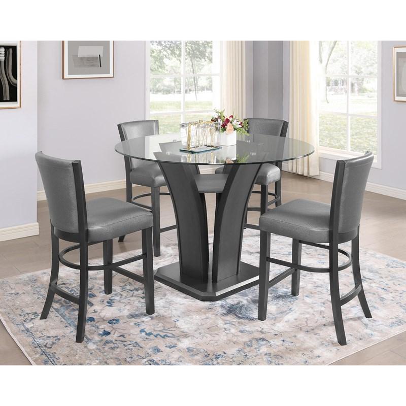 Large Picture of Camelia 1716 5 pc Counter Height Dining Set