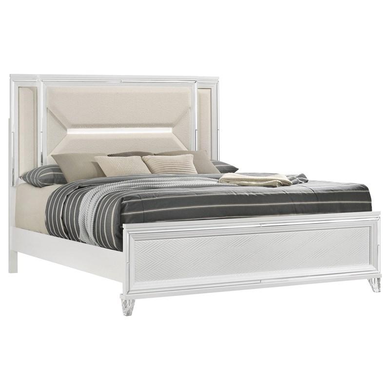 Large Picture of Ensemble de chambre à coucher 224961Q-S5 de 7 pièces (grand lit à panneaux)