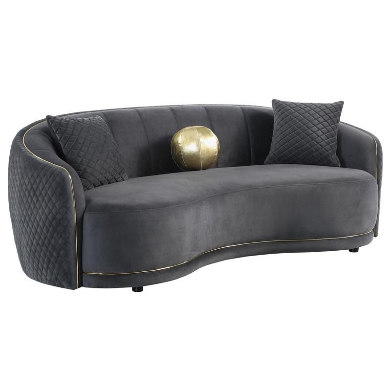 Large Picture of Ensemble de salle de séjour Brookside 504844-S2 de 2 pièces