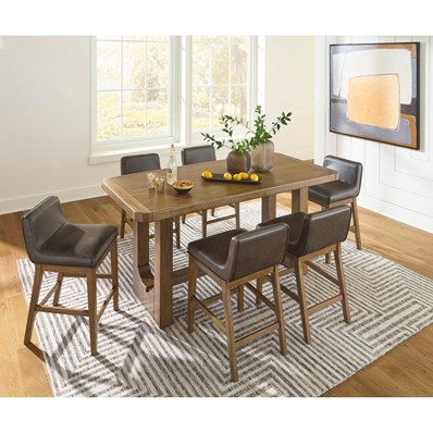 Signature Design by Ashley Cabalynn D974 7 pc Counter Height Dining Set