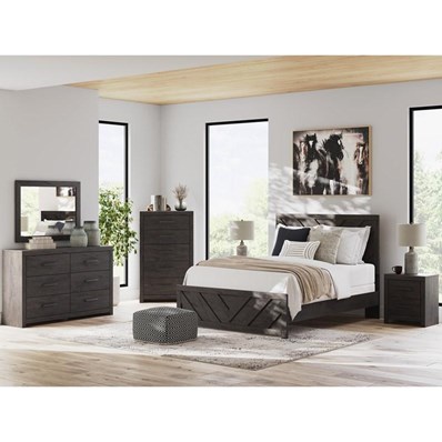 Signature Design by Ashley Prendonea B3789B10 6 pc Queen Panel Bedroom Set