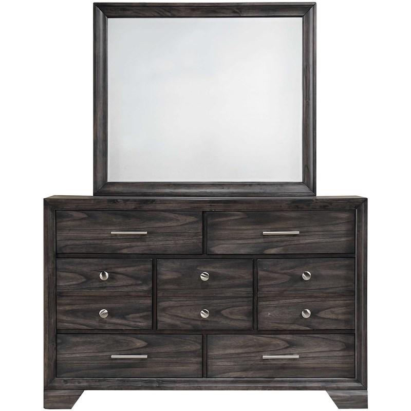 Large Picture of Jaymes B6580 7 pc Queen Sleigh Storage Bedroom Set