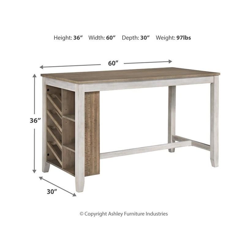 Ensemble de salle à manger Skempton D394D8 de 7 pièces (hauteur de comptoir) image 11