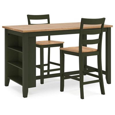 Signature Design by Ashley Gesthaven D401D3 3 pc Counter Height Dining Set