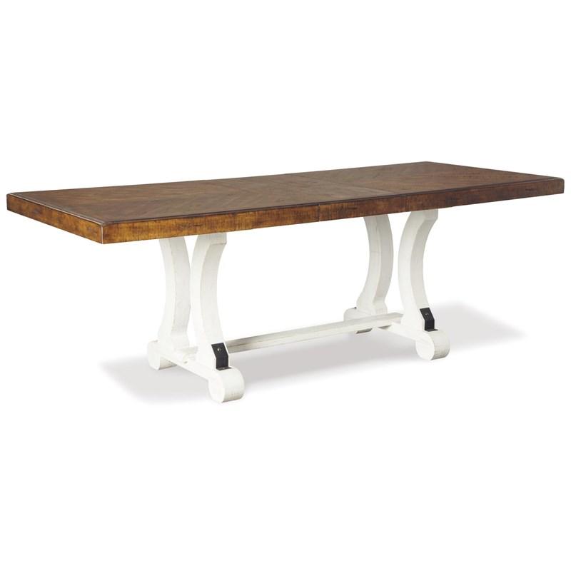 Large Picture of Valebeck D546D7 9 pc Dining Set