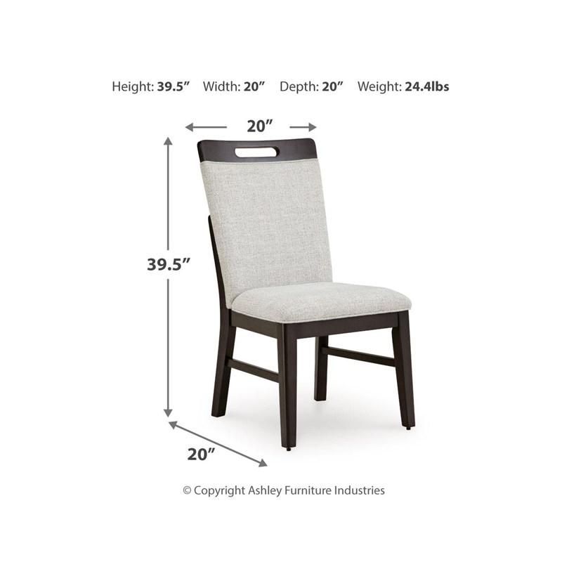 Large Picture of Neymorton D618D3 9 pc Dining Set