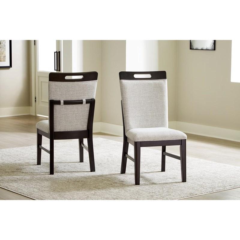 Large Picture of Neymorton D618D3 9 pc Dining Set