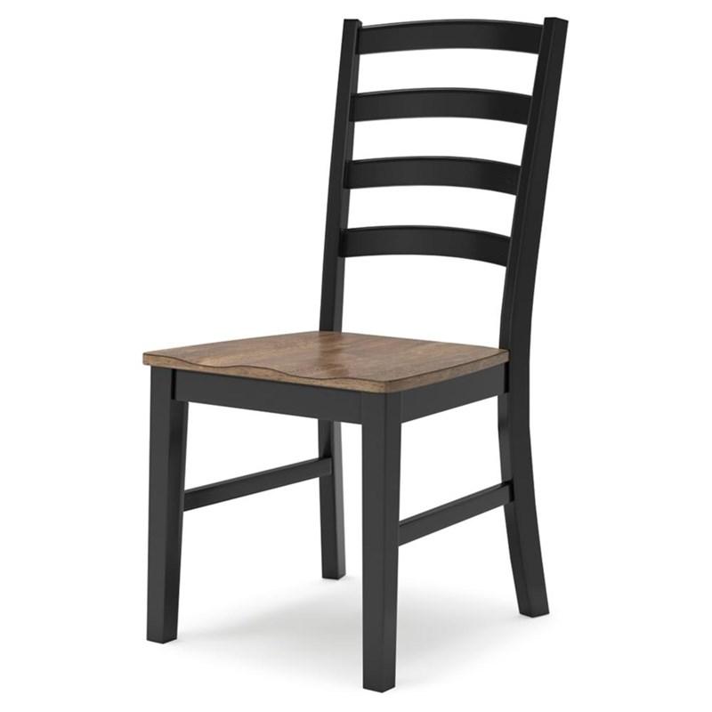 Large Picture of Signature Design by Ashley Wildenauer D634D4 7 pc Dining Set