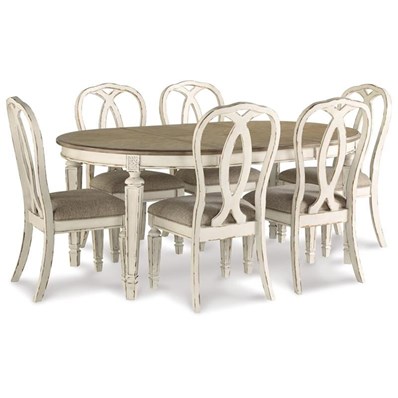 Signature Design by Ashley Realyn D743D13 7 pc Dining Set