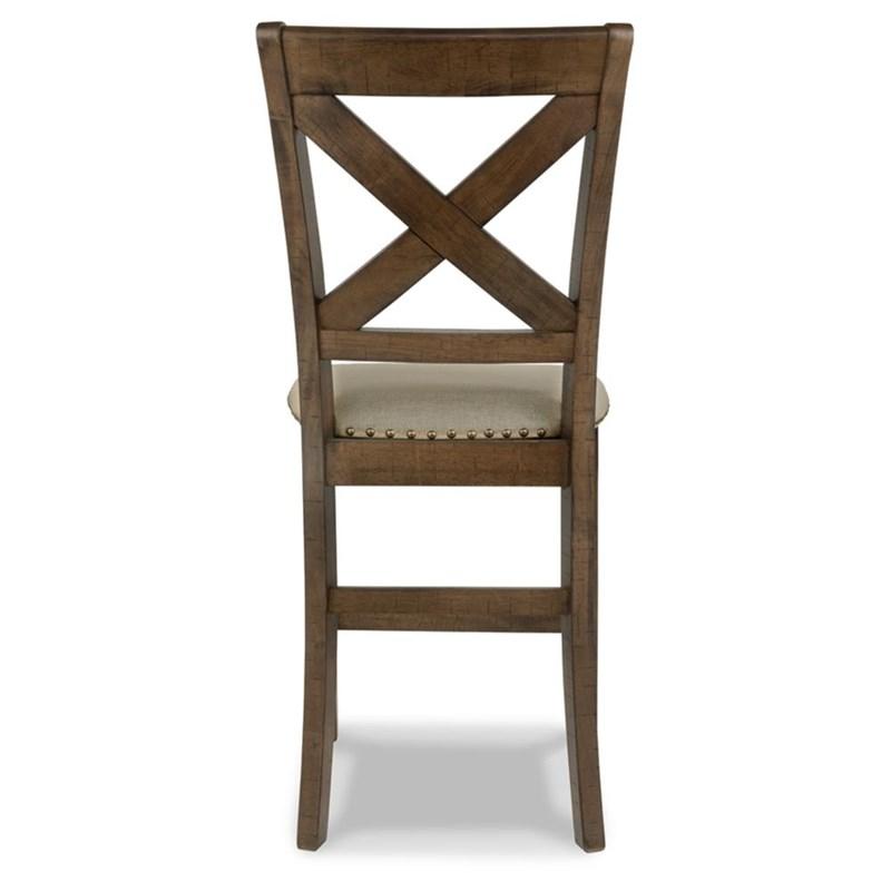 Large Picture of Signature Design by Ashley Moriville D631D12 9 pc Counter Height Dining Set