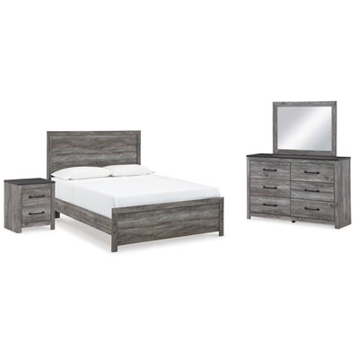 Signature Design by Ashley Bronyan B1290B5 6 pc Queen Panel Bedroom Set