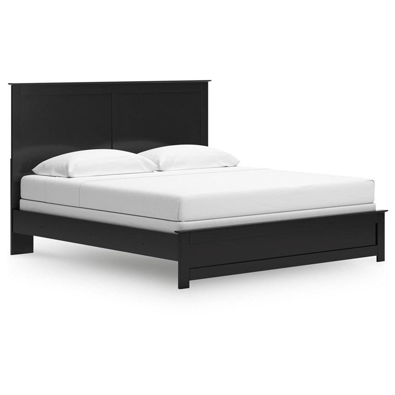 Large Picture of Maribel B138B70 7 pc King Panel Bedroom Set