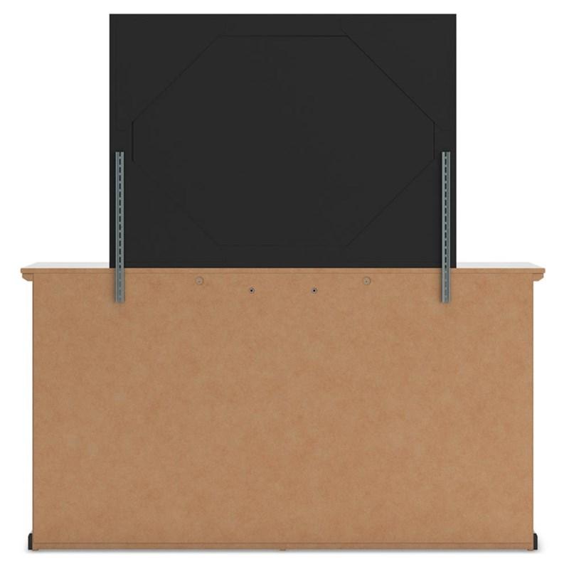 Large Picture of Maribel B138B70 7 pc King Panel Bedroom Set