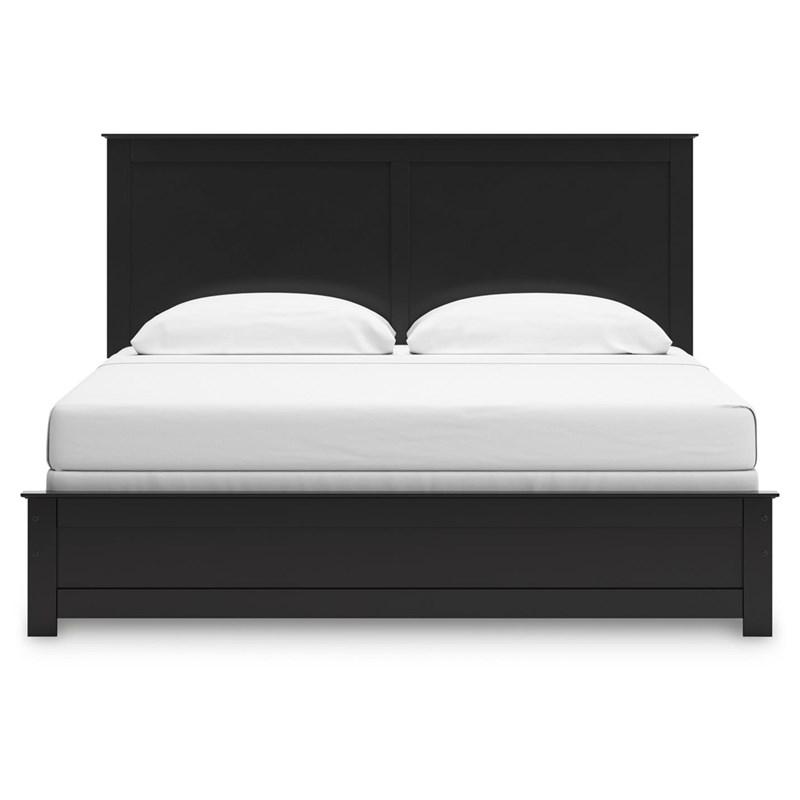 Large Picture of Maribel B138B70 7 pc King Panel Bedroom Set