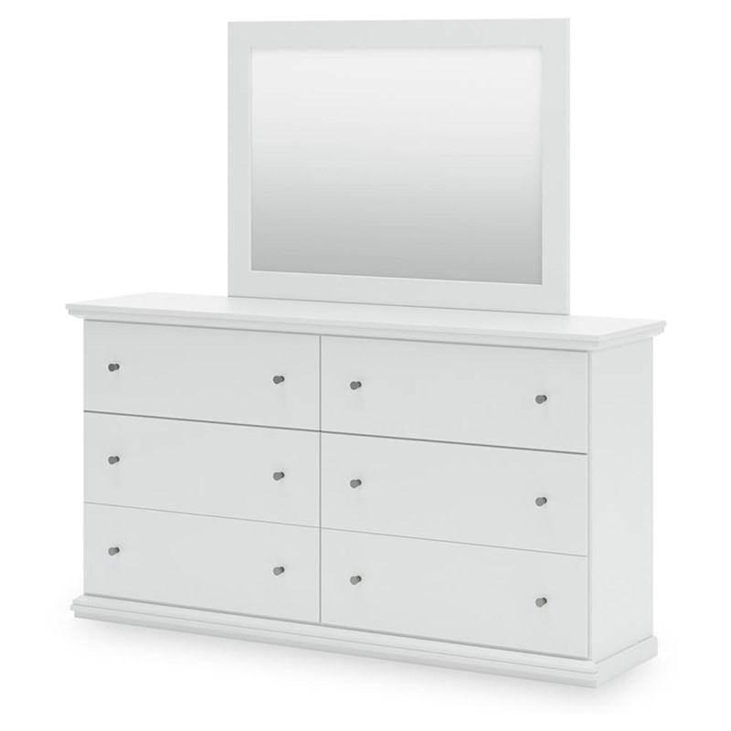 Large Picture of Bostwick Shoals B139B49 8 pc Queen Panel Bedroom Set