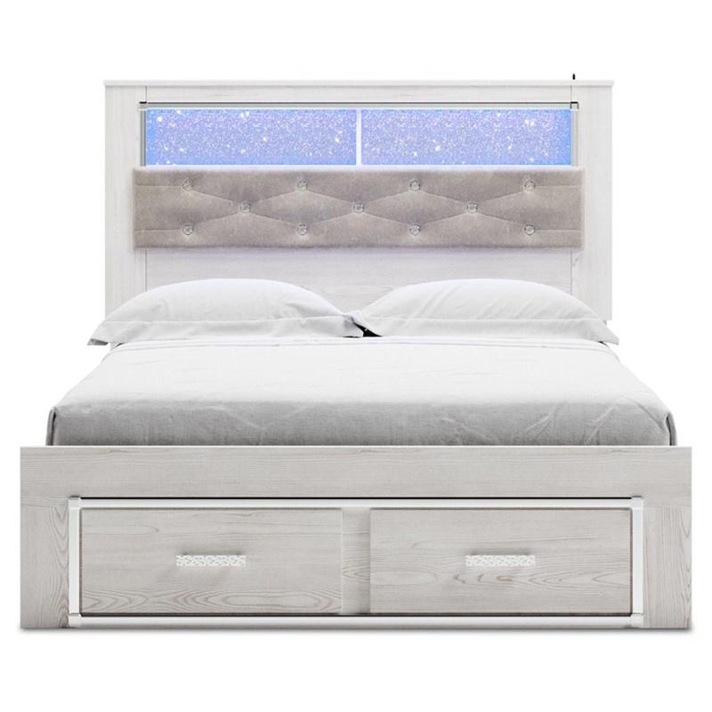Large Picture of Altyra B2640B38 7 pc Queen Panel Bedroom Set