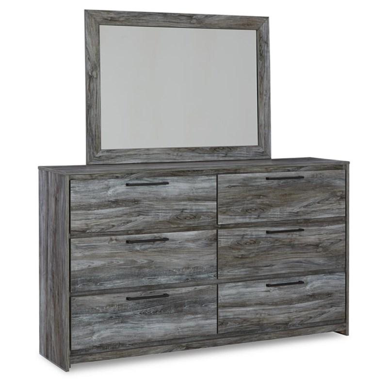 Large Picture of Baystorm B221B56 6 pc Queen Panel Bedroom Set