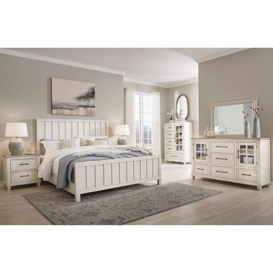 Benchcraft Shaybrock B683 7 pc Queen Panel Bedroom Set