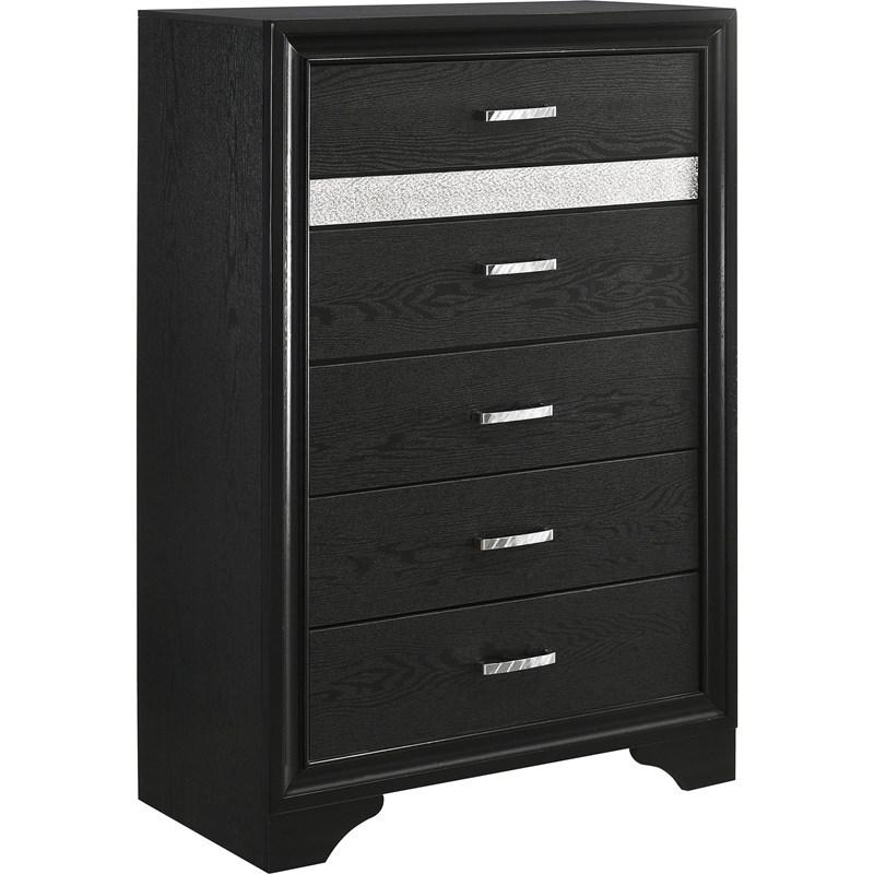 Large Picture of Ensemble de chambre à coucher Miranda 206360F-S5 de 7 pièces (Lit double)
